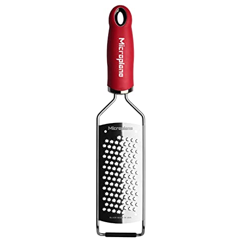 Microplane Gourmet Series Hard Cheese Grater (Fine, Black)