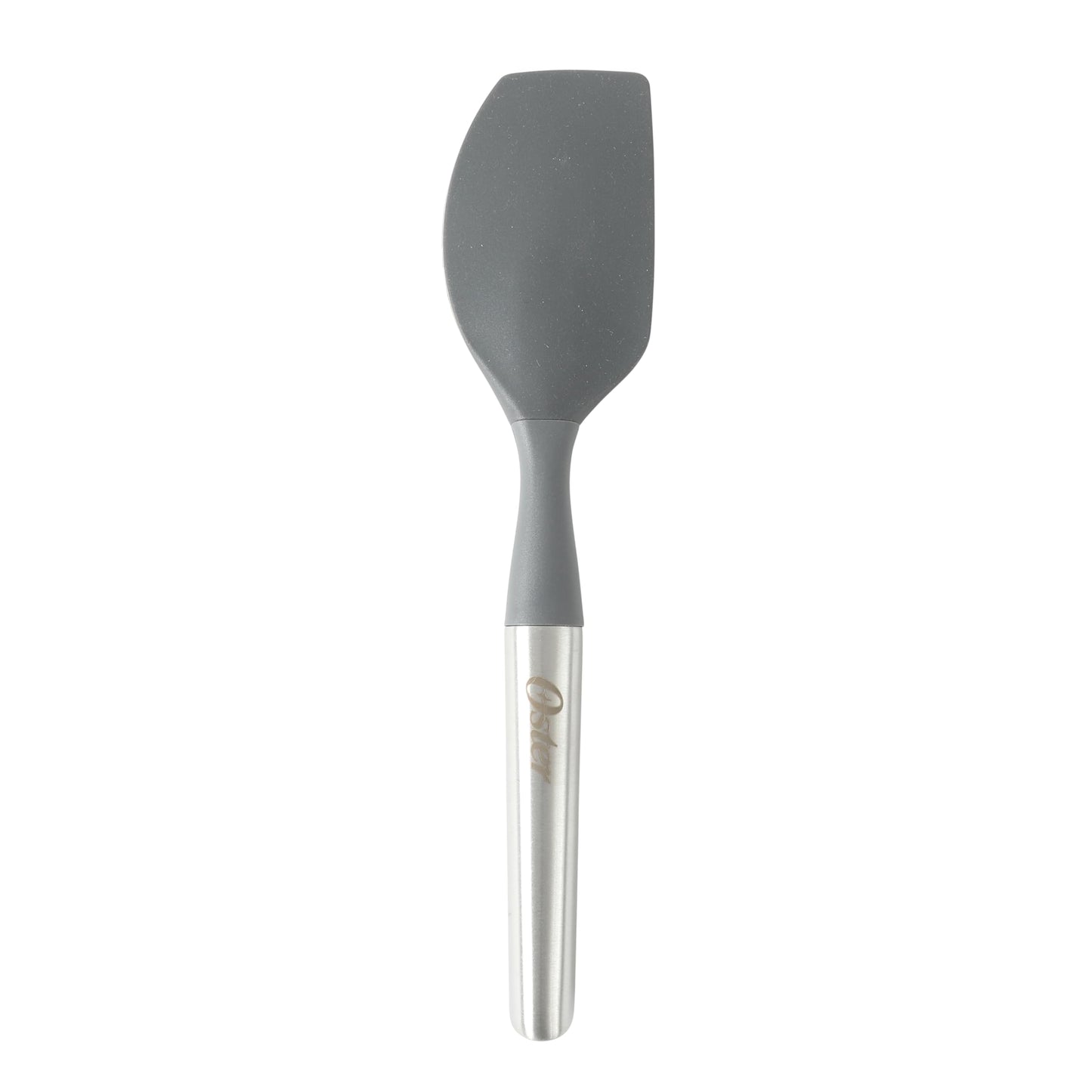 Oster Chadswyck 7.7” Garlic Press, Stainless Steel Garlic Mincer & Crusher, Easy Squeeze, Dishwasher Safe