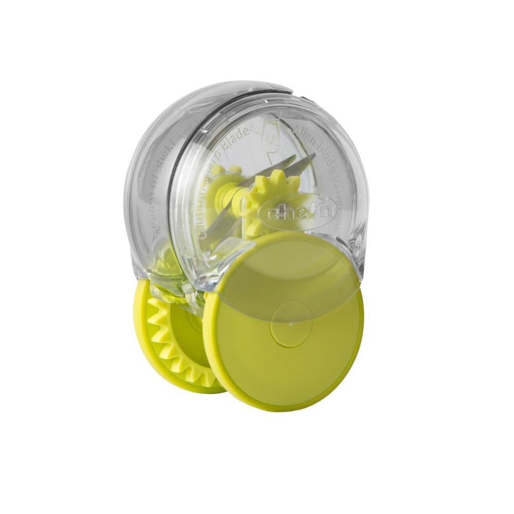 Chef'n GarlicZoom Garlic Chopper, Small, Arugula