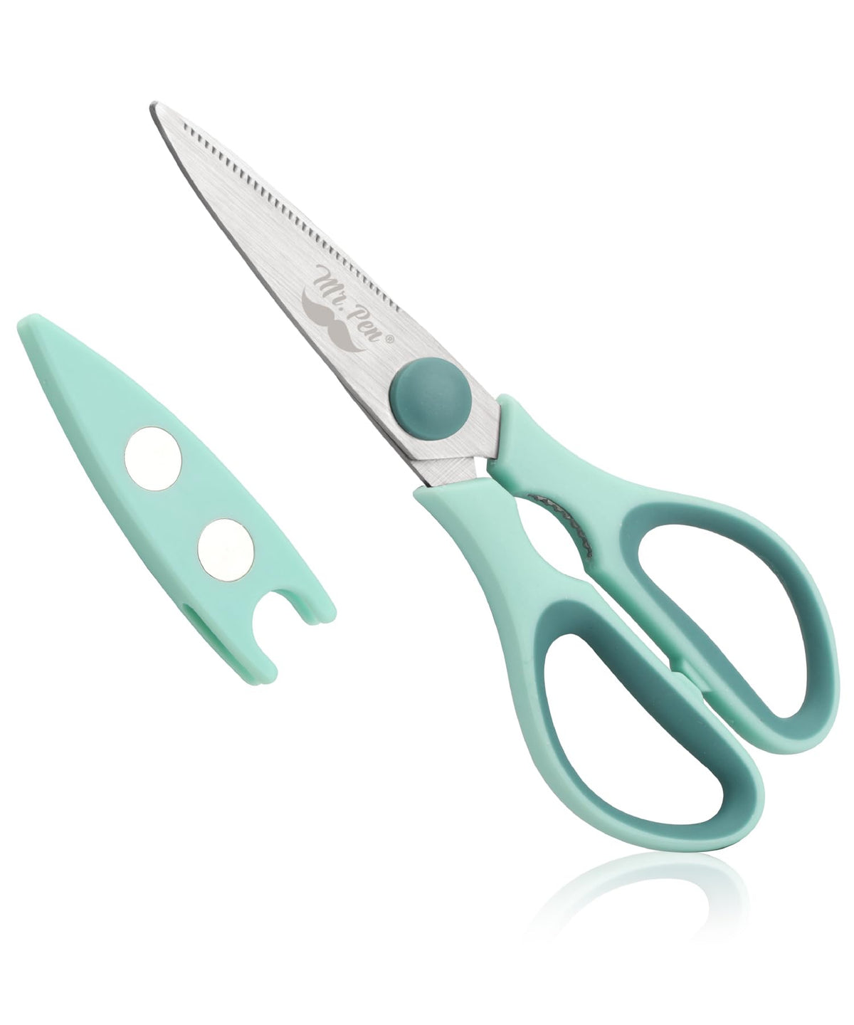 Mr. Pen- All Purpose Kitchen Shears with Protective Sheath, 8 Inch