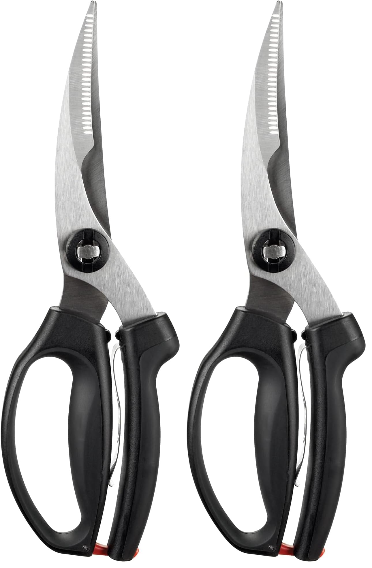 OXO Good Grips Spring-Loaded Poultry Shears, Heavy Duty, Black