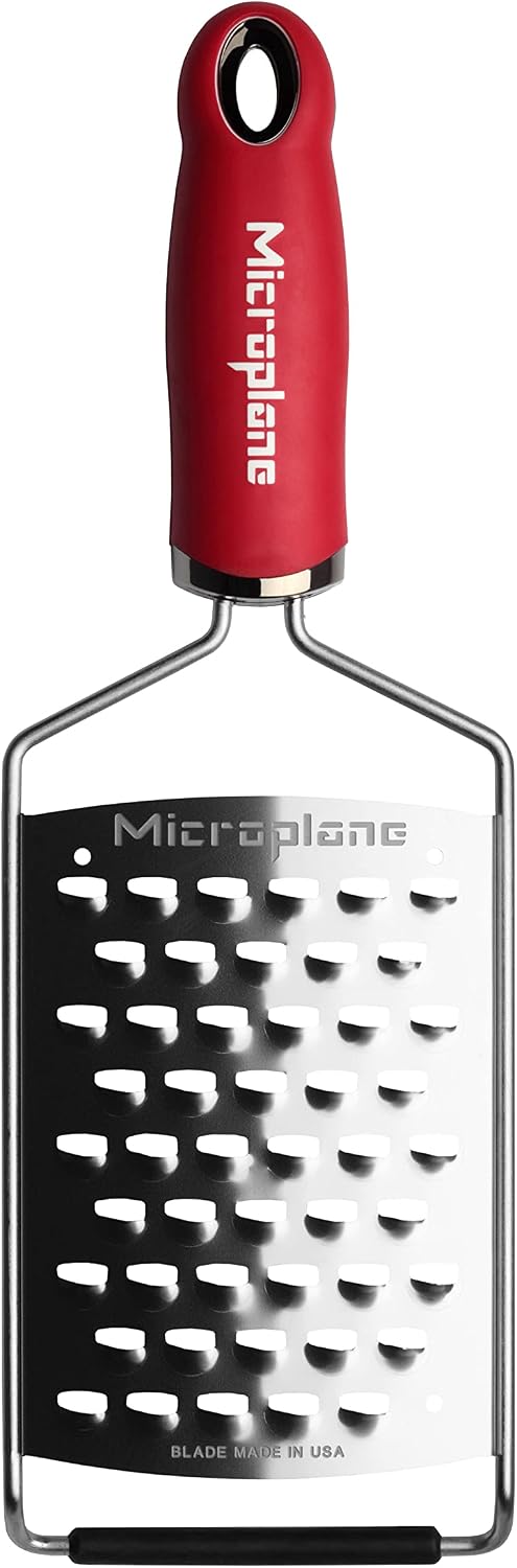 Microplane Gourmet Series Hard Cheese Grater (Fine, Black)