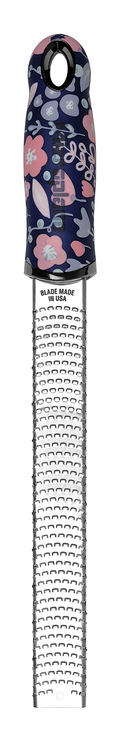 Microplane Premium Classic Series Zester 18/8, Black - Lemon Zester & Cheese Grater & Vegetable Grater - Citrus, Parmesan Cheese, Garlic, Ginger, Nutmeg, Chocolate - Stainless Steel Grater