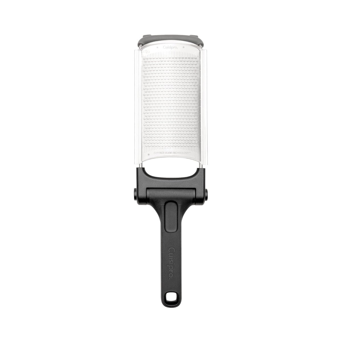 CUISIPRO Surface Glide Technology Stainless Steel Folding Handle Grater, Coarse