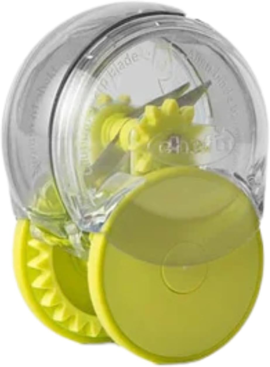 Chef'n GarlicZoom Garlic Chopper, Small, Arugula