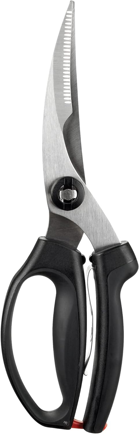 OXO Good Grips Spring-Loaded Poultry Shears, Heavy Duty, Black