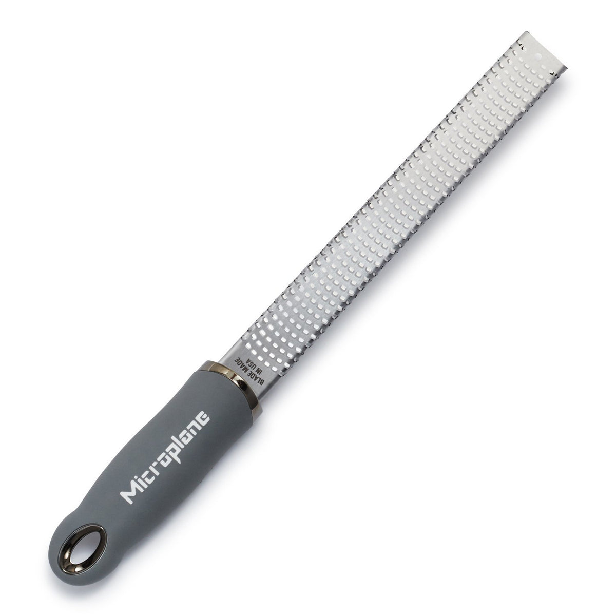 Microplane Premium Classic Series Zester 18/8, Black - Lemon Zester & Cheese Grater & Vegetable Grater - Citrus, Parmesan Cheese, Garlic, Ginger, Nutmeg, Chocolate - Stainless Steel Grater