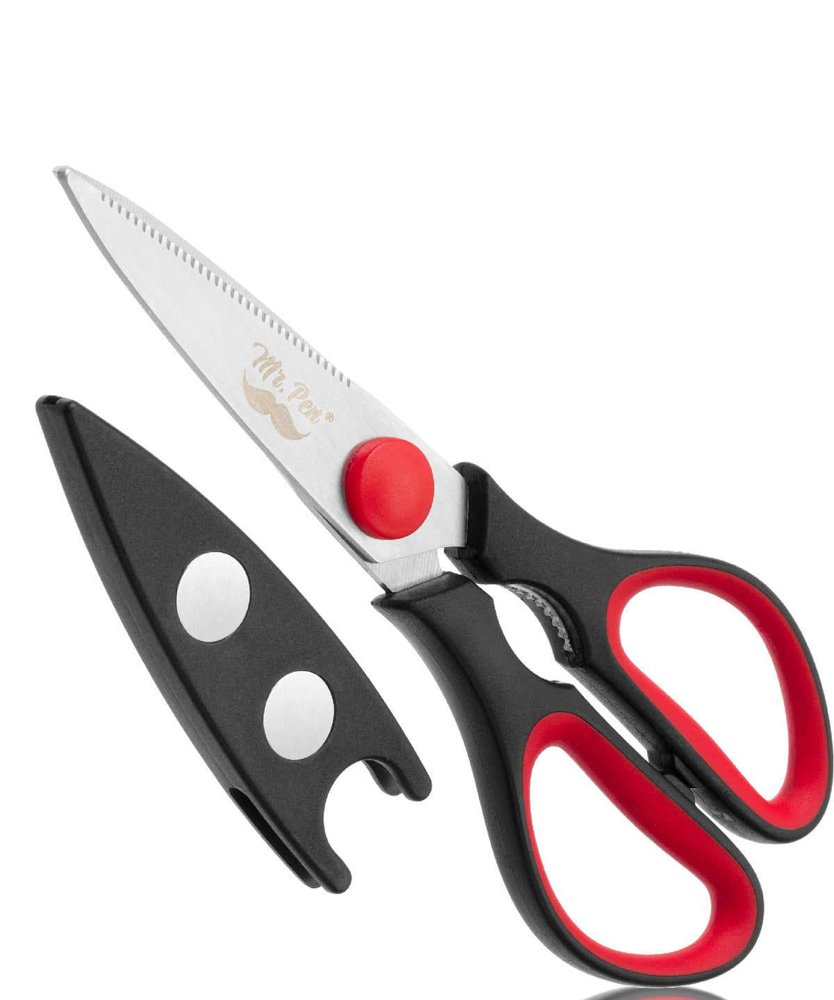 Mr. Pen- All Purpose Kitchen Shears with Protective Sheath, 8 Inch