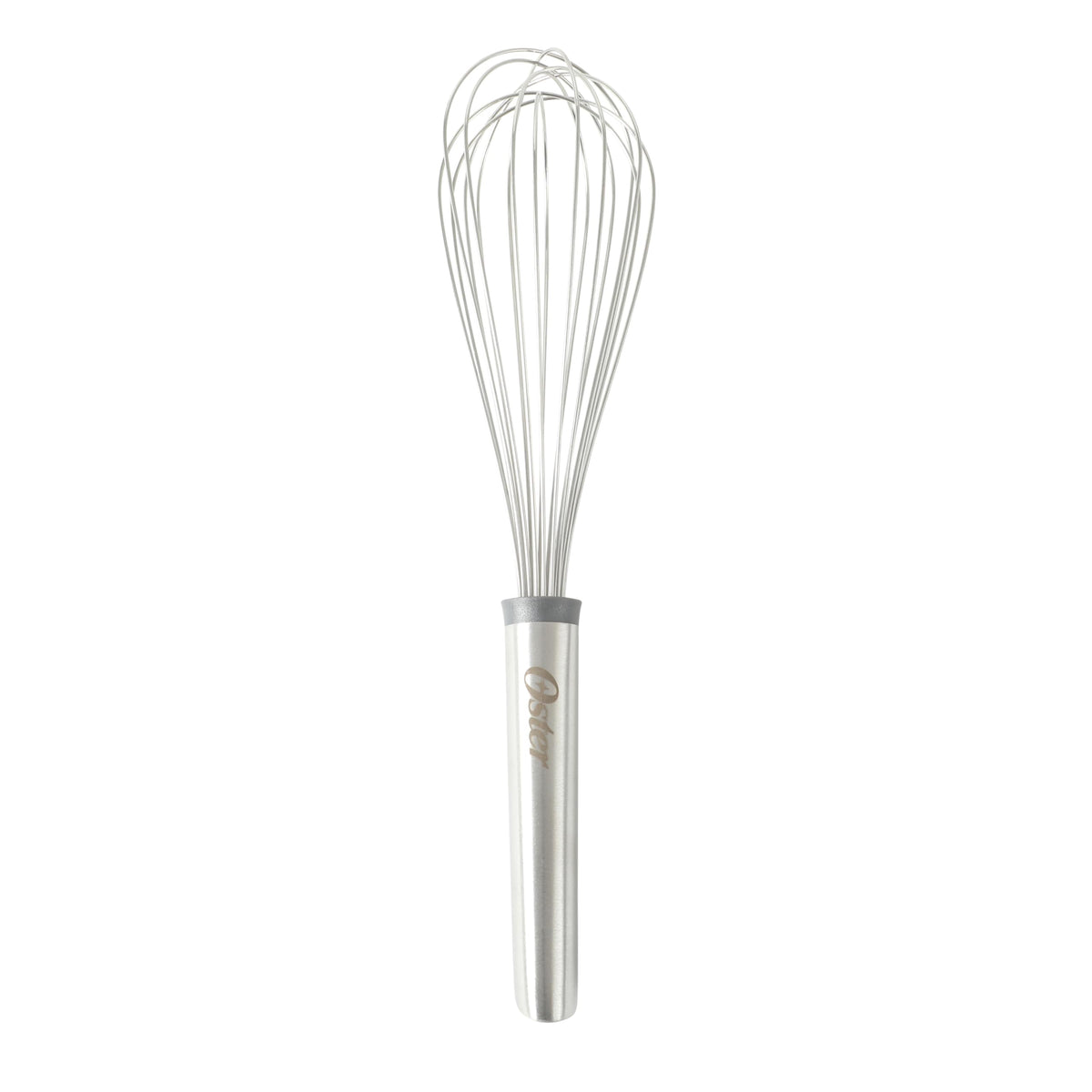 Oster Chadswyck 7.7” Garlic Press, Stainless Steel Garlic Mincer & Crusher, Easy Squeeze, Dishwasher Safe