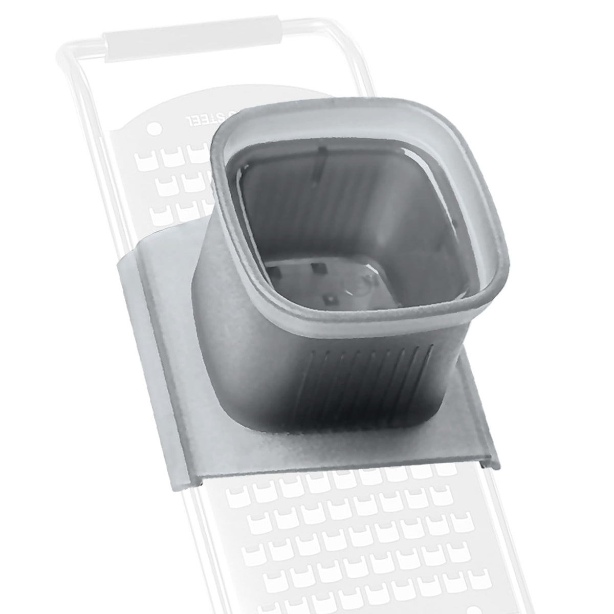 VOVOLY Zester Grater Set, 4 Pack-Fine/Coarse/Extra Coarse/Slider Attachment