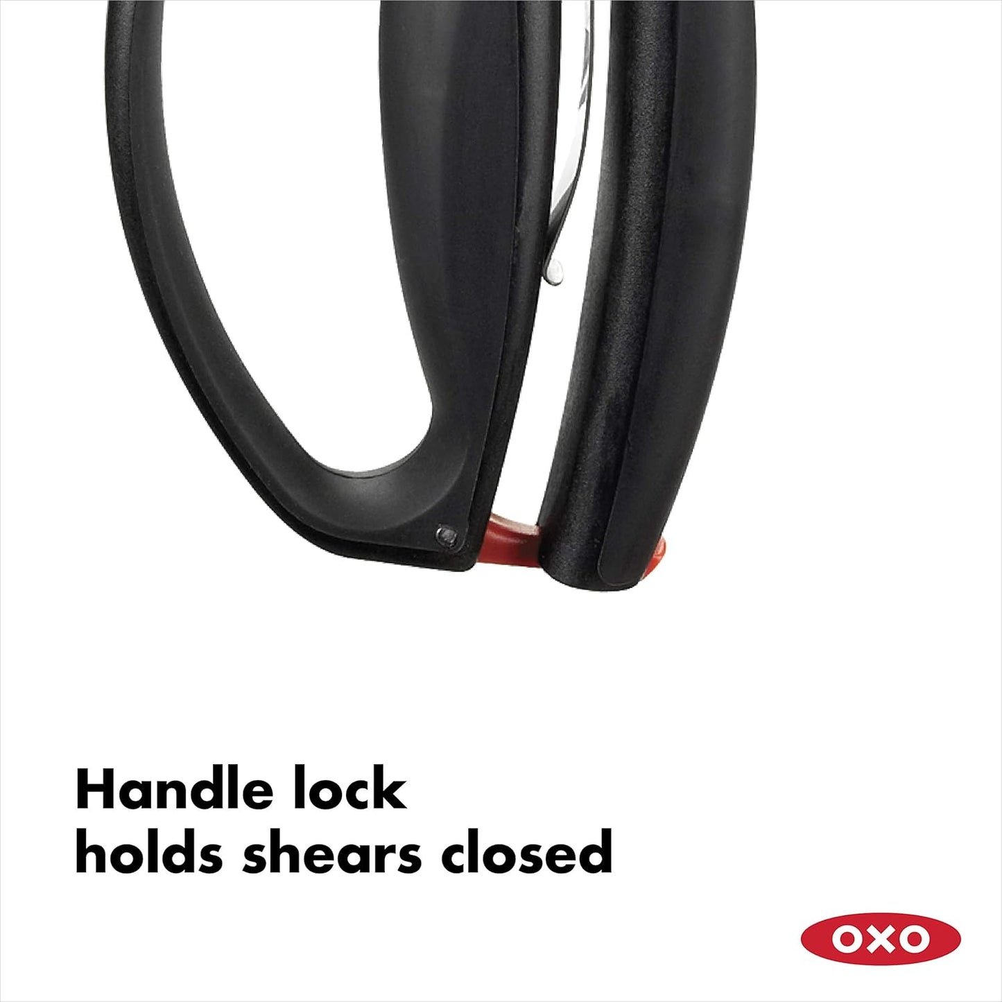 OXO Good Grips Spring-Loaded Poultry Shears, Heavy Duty, Black