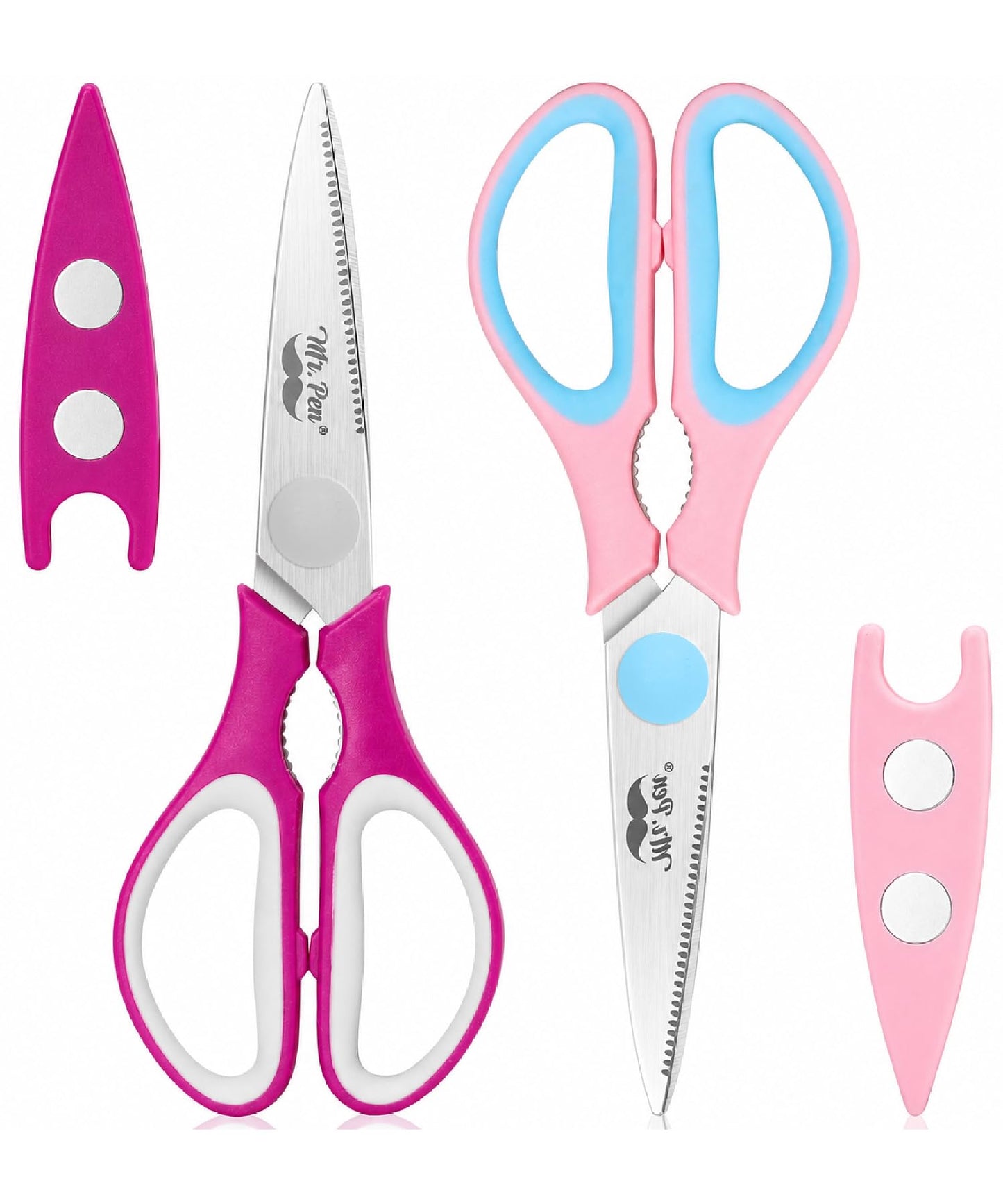 Mr. Pen- All Purpose Kitchen Shears with Protective Sheath, 8 Inch