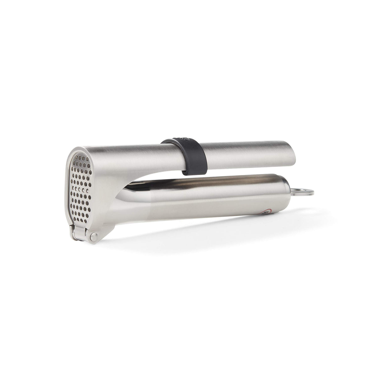 Rösle 12895 Stainless Steel Garlic & Ginger Press with Scraper for Effortless Mincing with Easy Cleanup, 13-inch
