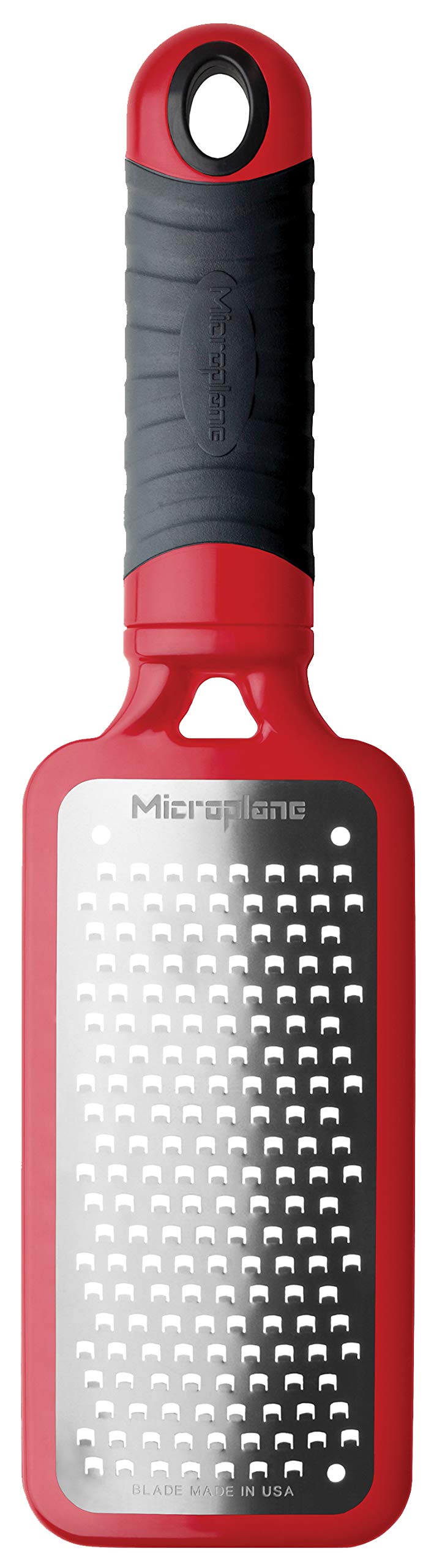 Microplane Home Series Multipurpose Coarse Grater - Easy to Use, Perfect for Everyday Cooking (Black)