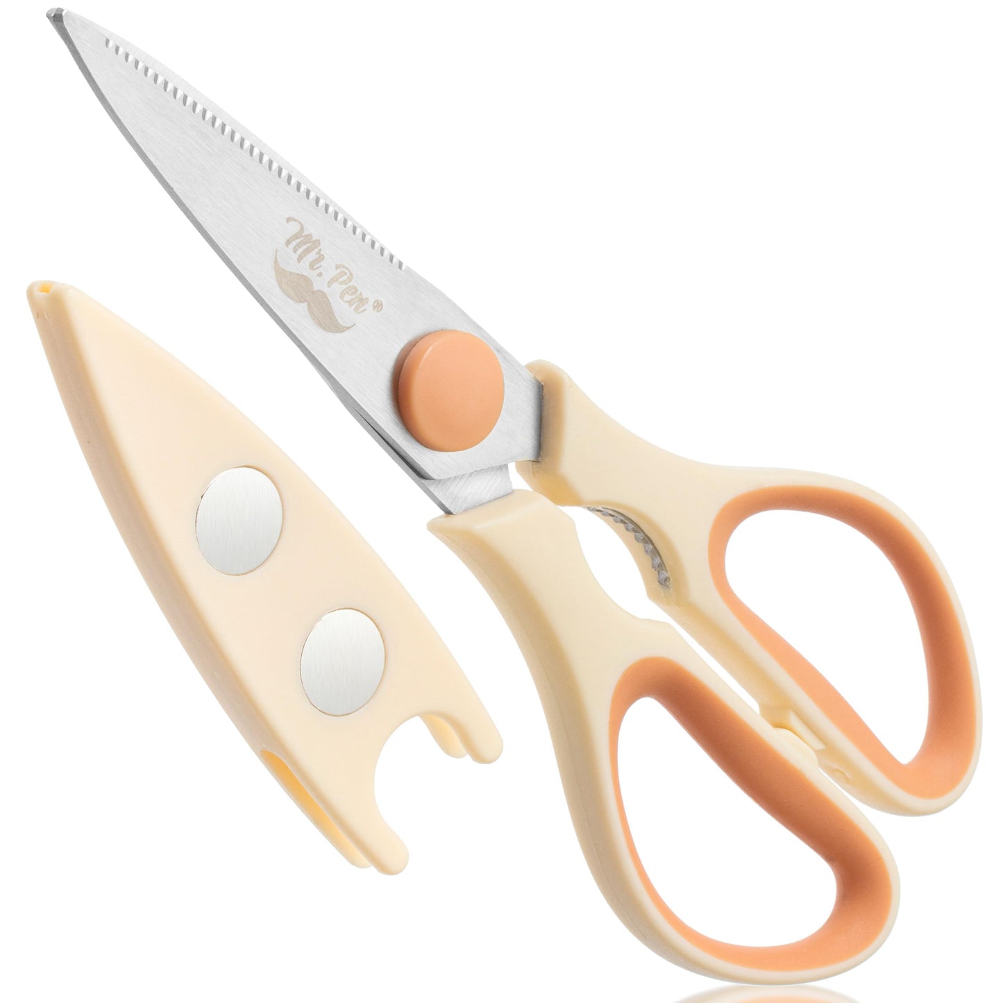 Mr. Pen- All Purpose Kitchen Shears with Protective Sheath, 8 Inch