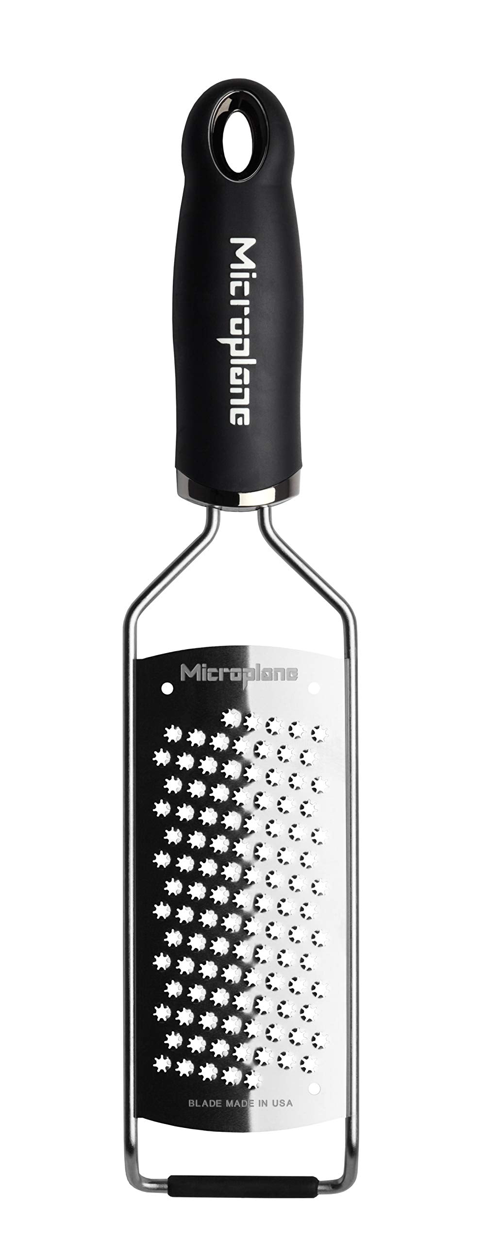Microplane Gourmet Series Hard Cheese Grater (Fine, Black)
