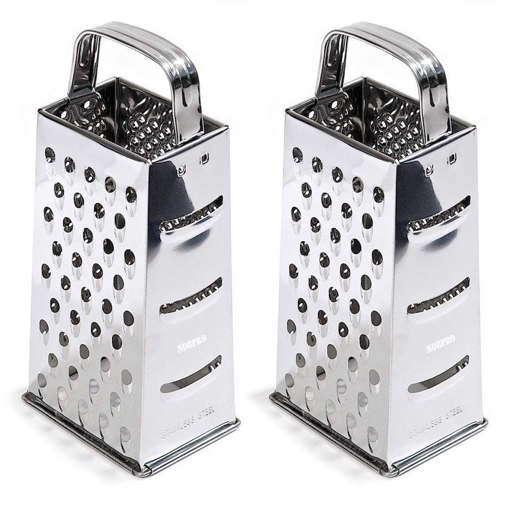 Norpro Stainless Steel Grater, Silver